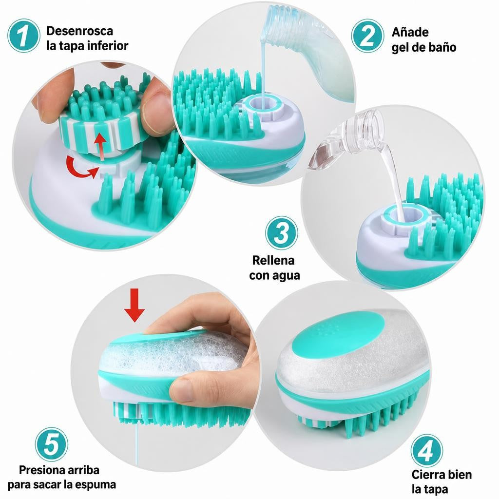 Loloworld: Cepillo Masajeador SPA 2 en 1 – foto 4